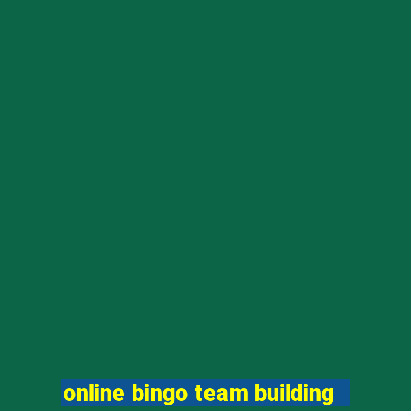 online bingo team building